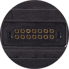 LM84 bottom pogo pin interface for charging and data support