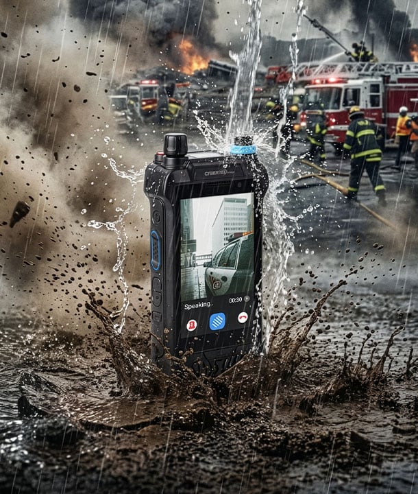 LM84 rugged smartphone with IP68 water and dust resistance durability